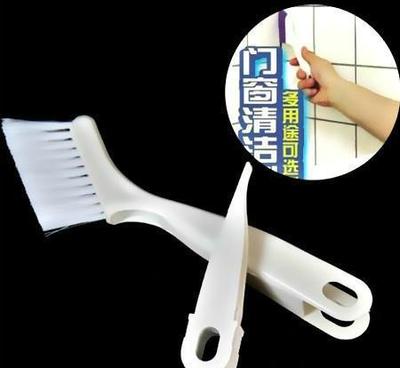多用途門窗清潔刷兩件套 多功能清潔刷除塵除軌道刷的死角除污利器